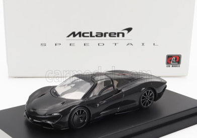 Lcd-model Mclaren Speedtail 2019 1:64 Černá Uhlíková Vlákna