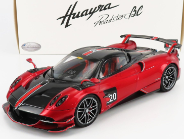 Lcd-model Pagani Huayra Bc Roadster N 20 2017 1:18 Červená Černá