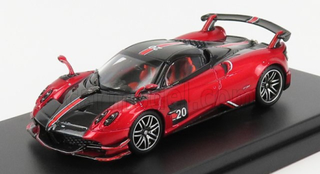 Lcd-model Pagani Huayra Bc Roadster N 20 2017 1:64 Červená Černá