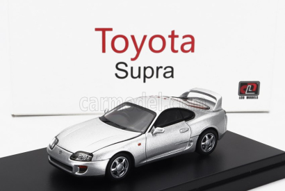 Lcd-model Toyota Supra Mkiv (a80) Coupe 1993 - Engine Details 1:64 Silver