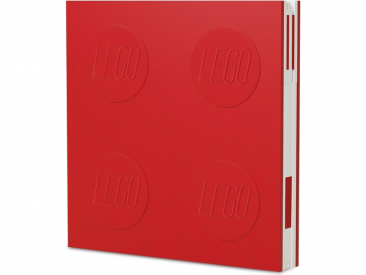 LEGO 2.0 zápisník s gelovým perem červený