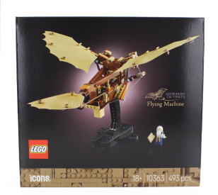 Lego Accessories Lego Icons - Leonardo Da Vinci's Flying Machine - 493 Pezzi - 493 Pcs Různé