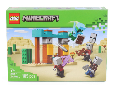 Lego Accessories Lego Minecraft - The Illager Desert Patrol - 105 Pezzi - 105 Pcs Různé