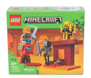 Lego Accessories Lego Minecraft - The Nether Lava Battle - 99 Pezzi - 99 Pcs Různé