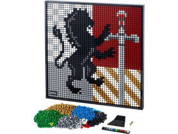 LEGO ART - Harry Potter Erby bradavických kolejí