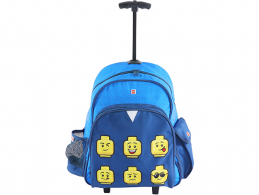 LEGO batoh trolley - Faces Blue