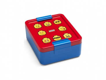 LEGO box na svačinu 170x135x69mm - Iconic modrý