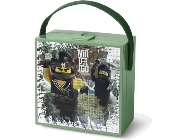 LEGO box na svačinu s rukojetí - Ninjago