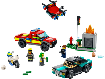 LEGO City - Hasiči a policejní honička