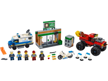 LEGO City - Loupež s monster truckem