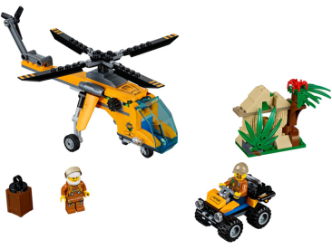 LEGO City - Nákladní helikoptéra do džungle