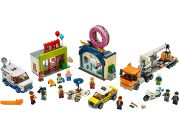 LEGO City - Otevření obchodu s koblihami