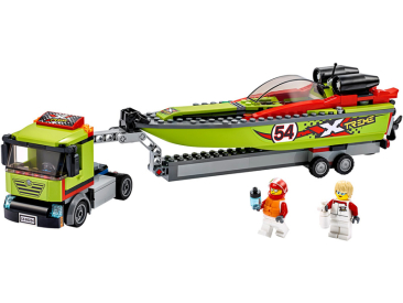 LEGO City - Přeprava závodního člunu