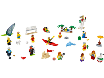 LEGO City - Sada postav - Zábava na pláži