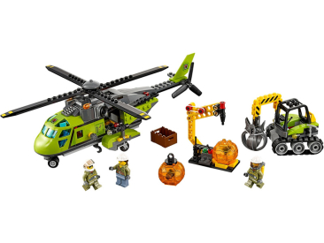 LEGO City - Sopečná zásobovací helikoptéra