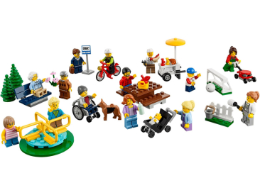 LEGO City - Zábava v parku - lidé z města