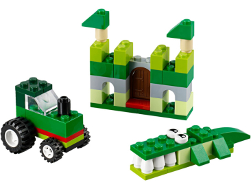 LEGO Classic - Zelený kreativní box