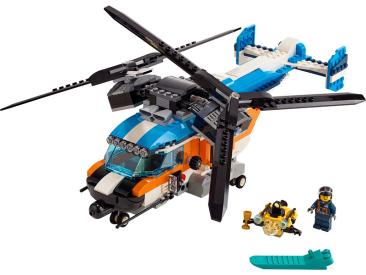 LEGO Creator - Helikoptéra se dvěma rotory