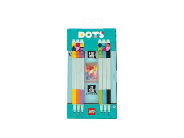 LEGO DOTs gelová pera, mix barev 6ks