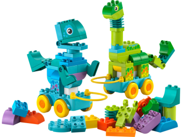 LEGO DUPLO - 3 v 1: Dinosauři na kolečkách
