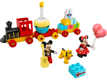 LEGO DUPLO - Narozeninový vláček Mickeyho a Minnie