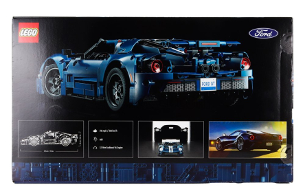 Lego Ford usa Lego Technic - Gt 2022 - 1466 Pezzi - 1466 Pcs 1:12 Modrá Bílá