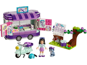 LEGO Friends - Emma a umělecký stojan