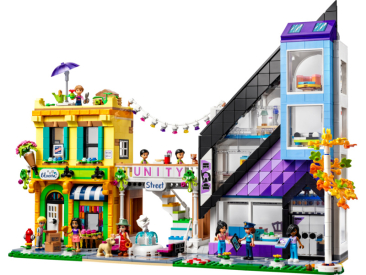 LEGO Friends - Květinářství a design studio v centru města