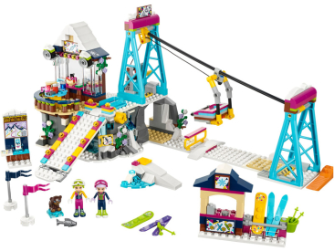 LEGO Friends - Lyžařský vlek v zimním středisku