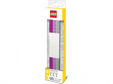 LEGO gelová pera, mix DIF barev 3ks