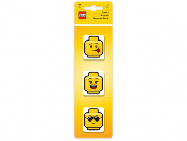 LEGO guma hlavy 3ks - Iconic