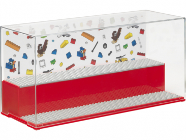 LEGO herní a sběratelská skříňka - Iconic červená