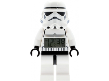 LEGO hodiny s budíkem - Star Wars Stormtrooper