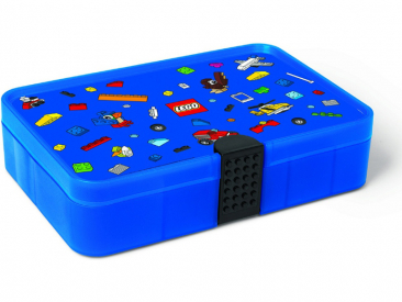 LEGO Iconic úložný box s přihrádkami - modrá