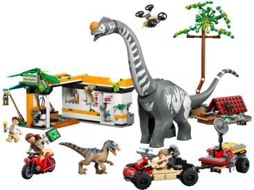 LEGO Jurassic World - Mise na sledování raptora a titanosaura