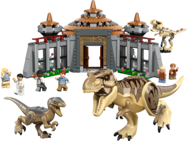 LEGO Jurassic World - Návštěvnické centrum: útok T-rexe a raptora