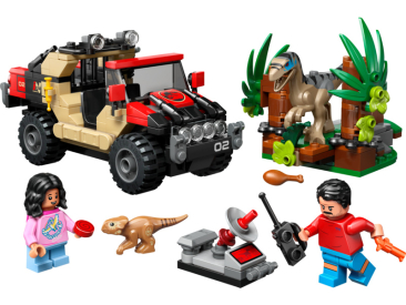 LEGO Jurassic World - Únik před raptorem v terénním autě