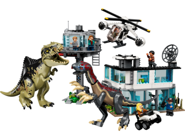 LEGO Jurassic World - Útok giganotosaura a therizinosaura