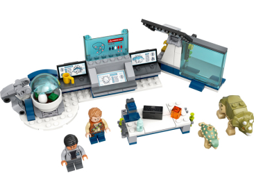 LEGO Jurský Park - Laboratoř Dr. Wu: Útěk dinosauřích mláďat