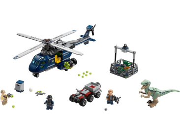 LEGO Jurský Park - Pronásledování Bluea helikoptérou