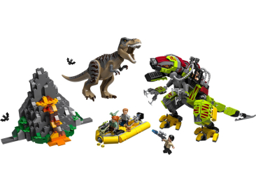 LEGO Jurský Park - T. rex vs. Dinorobot