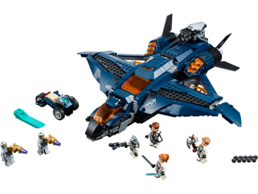 LEGO Marvel Avengers - Parádní tryskáč Avengerů