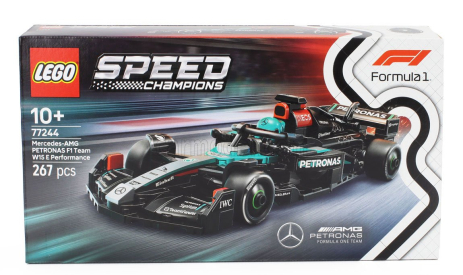 Lego Mercedes gp Lego Speed Champion - F1  W15 Eq Performance Team Amg Petronas Motorsport Season 2024 - 267 Pezzi - 267 Pcs Černá Stříbrná Zelená