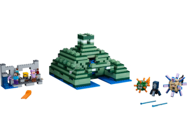 LEGO Minecraft - Památník v oceánu