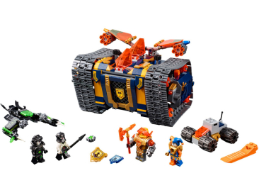 LEGO Nexo Knights - Axlův arzenál na kolečkách