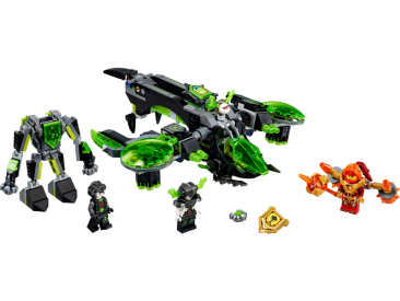 LEGO Nexo Knights - Běsnící bombardér