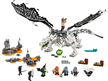 LEGO Ninjago - Drak Čaroděje lebek