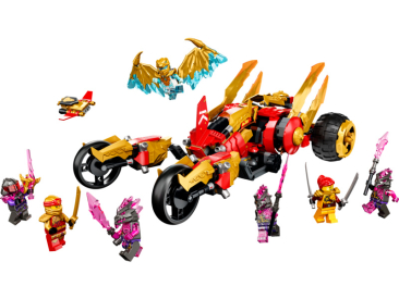 LEGO Ninjago - Kaiova zlatá dračí čtyřkolka