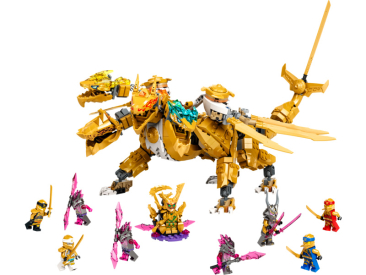 LEGO Ninjago - Lloydův zlatý ultra drak