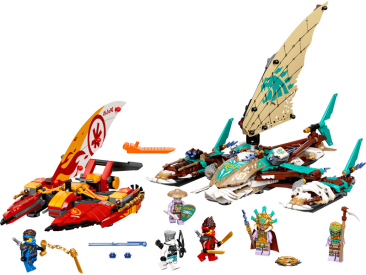 LEGO Ninjago - Souboj katamaránů na moři